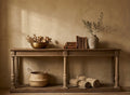 Restoration Hardware Distressed Rectory Large Console Table – 94"