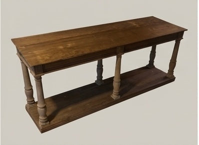 Restoration Hardware Distressed Rectory Large Console Table – 94"