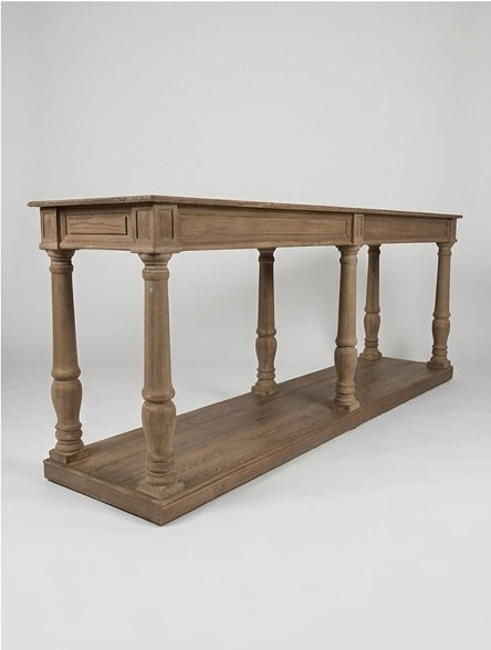 Restoration Hardware Distressed Rectory Large Console Table – 94"