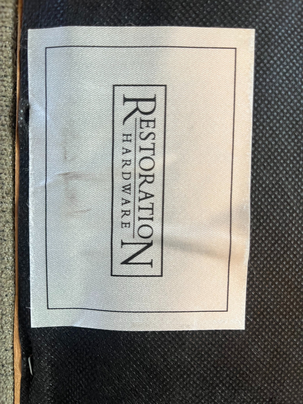 Restoration Hardware 60” Square Tufted Ottoman
